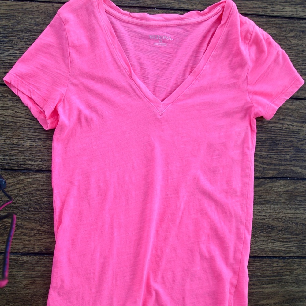 Hot Pink Casual Tee